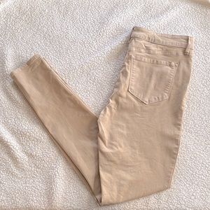 Old Navy TALL khaki Rockstar Skinny Jeans